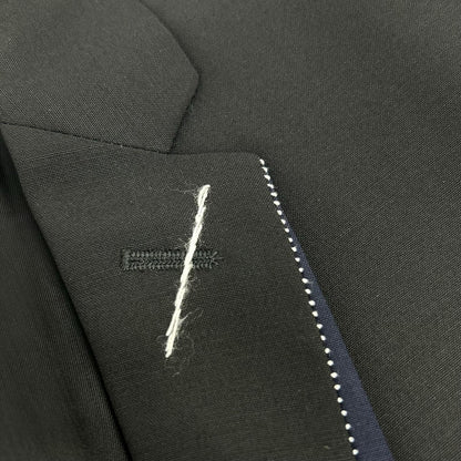Dior HOMME ディオールオム クリスヴァンアッシュ期 833C241Y3500 ブラック×ネイビー ナローラペル シングルジャケット ジャケット