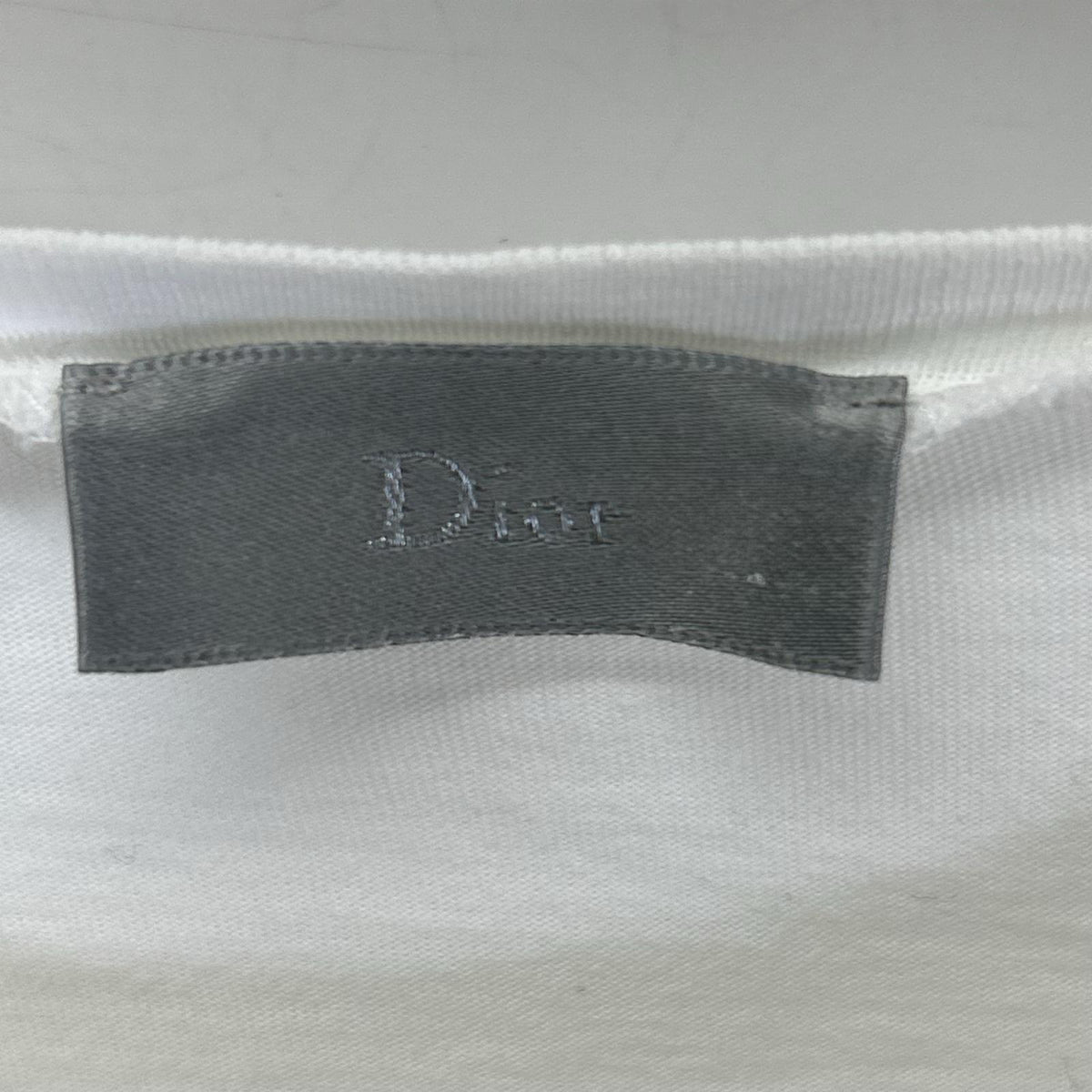 Dior HOMME Chris Van Assche Era 863J626B0446 White Bee Embroidery Cut-and-Sew Top