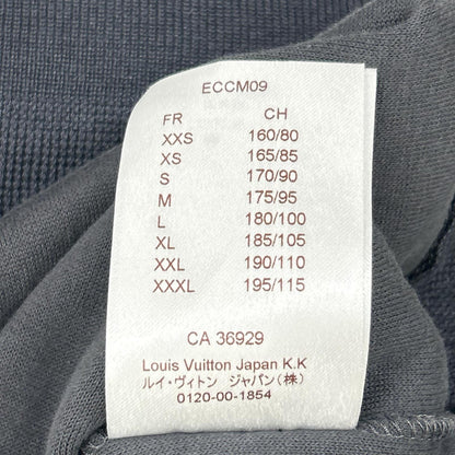 LOUIS VUITTON ルイヴィトン キムジョーンズ期 RM161M JVT H9Y25W グレー パイルニット トップス