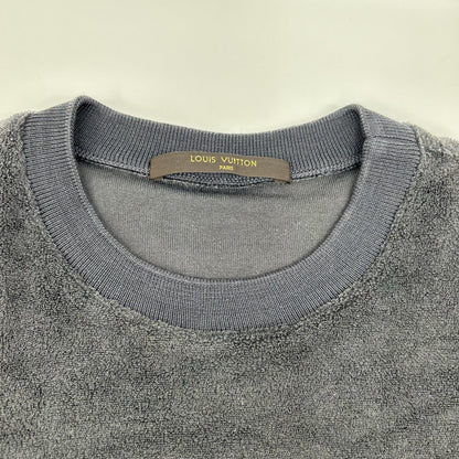 LOUIS VUITTON ルイヴィトン キムジョーンズ期 RM161M JVT H9Y25W グレー パイルニット トップス