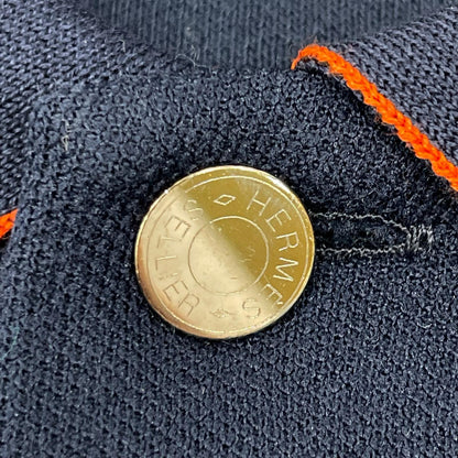 HERMES エルメス セリエ ネイビー ポロシャツ トップス