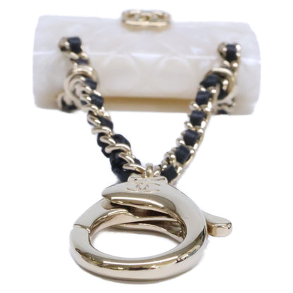 CHANEL シャネル 美品 B23C マトラッセ バッグチャーム キーホルダー
