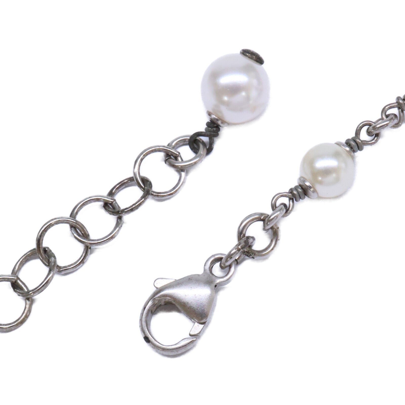 CHANEL シャネル I20S ラインストーンココマーク バロックパールネックレス ネックレス