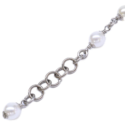 CHANEL シャネル 美品 C20S ラインストーンココマーク チェーン ブレスレット