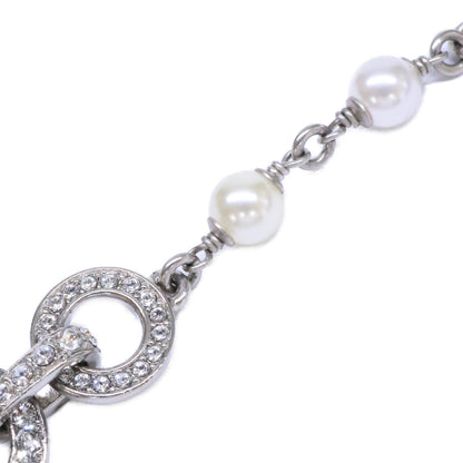 CHANEL シャネル 美品 C20S ラインストーンココマーク チェーン ブレスレット