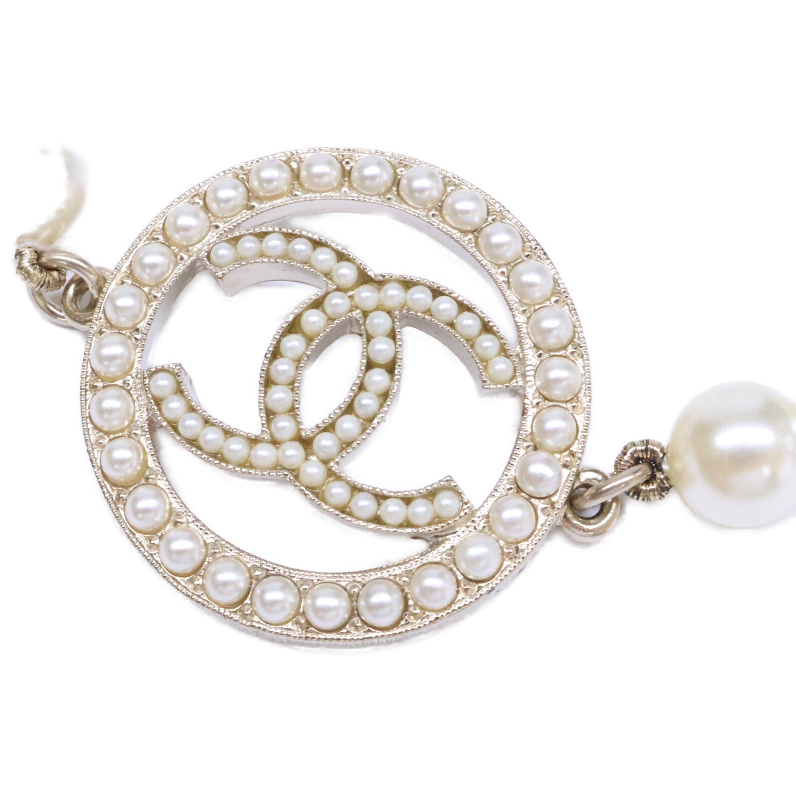 CHANEL シャネル C18V ココマーク パール ブレスレット