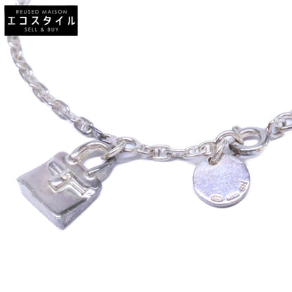 HERMES エルメス 925 アミュレット バーキン シェーヌダンクルチェーン ブレスレット
