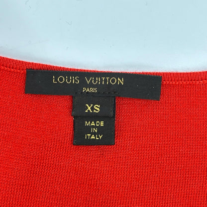LOUIS VUITTON ルイヴィトン RW171W オレンジ カシミヤ シルク混 ハイゲージニットワンピース ワンピース