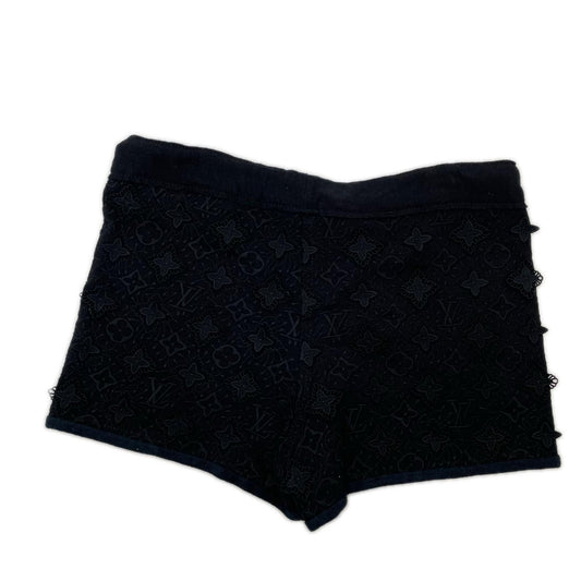 LOUIS VUITTON ルイヴィトン RW121W モノグラム ネイビー ニットショーツ ボトムス
