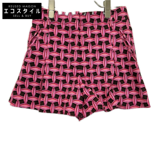 LOUIS VUITTON ルイヴィトン RW131W ピンク 総プリント ストレッチ ショーツ ボトムス