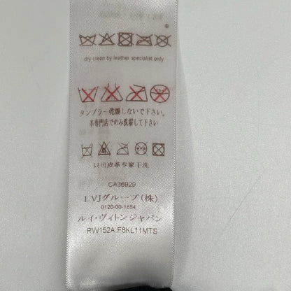 LOUIS VUITTON ルイヴィトン RW152A ブラック 袖リボン ハイゲージニット トップス