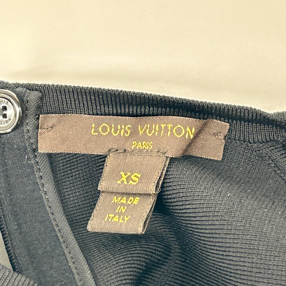LOUIS VUITTON ルイヴィトン RW162W ブラック モノグラムレース ノースリーブワンピース ワンピース