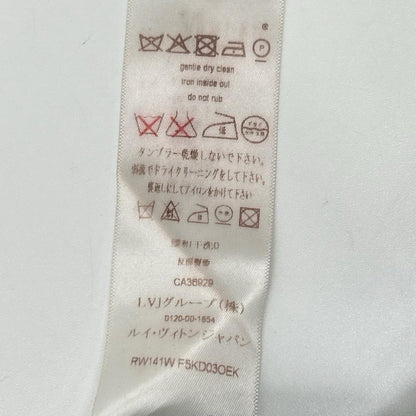 LOUIS VUITTON ルイヴィトン RW141W ブルー×ブラック×グレー ダミエ シルク ニットワンピース ワンピース