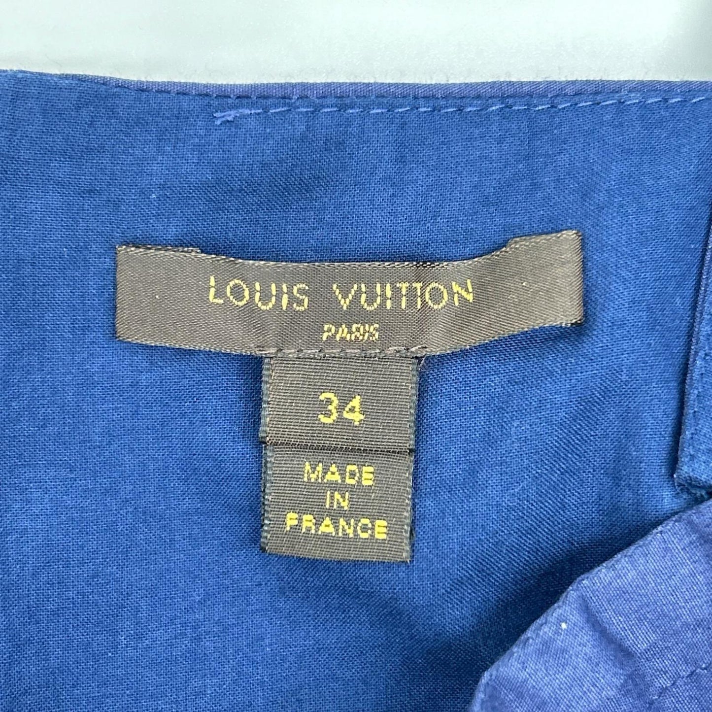 LOUIS VUITTON ルイヴィトン RW131A 幾何学プリント ウエストベルト キャミワンピース ワンピース