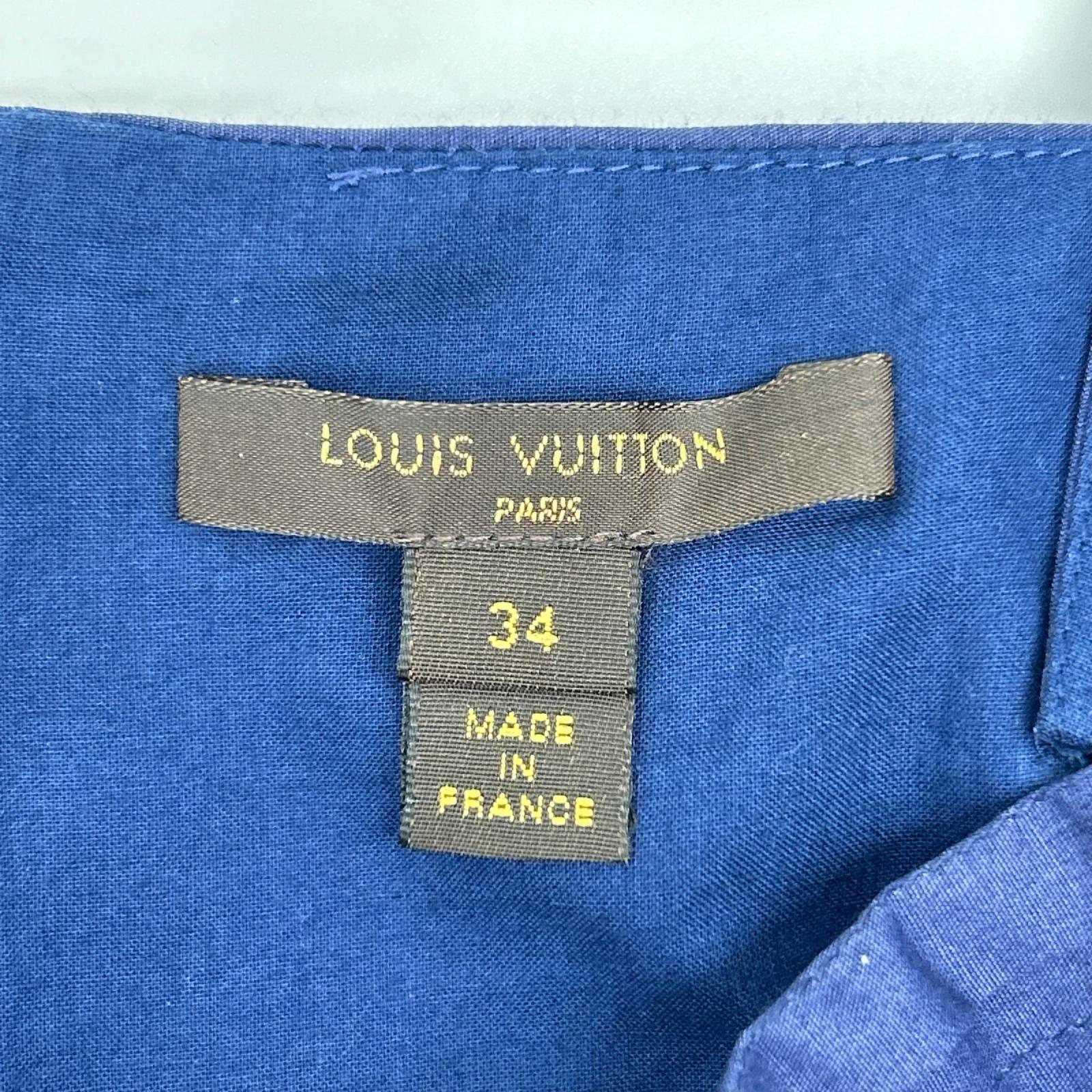 LOUIS VUITTON ルイヴィトン RW131A 幾何学プリント ウエストベルト キャミワンピース ワンピース