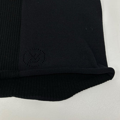 LOUIS VUITTON ルイヴィトン RW152A ブラック ノースリーブリブカットソー トップス