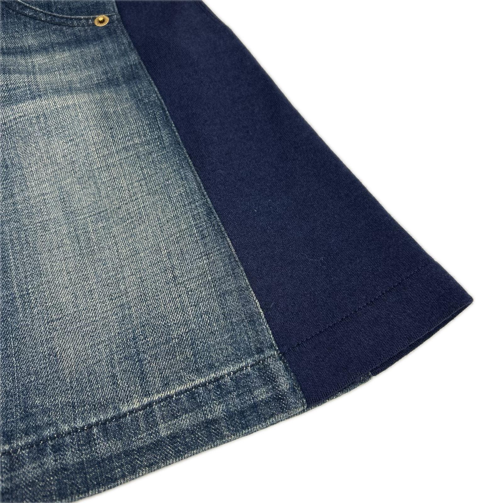 LOUIS VUITTON ルイヴィトン RW131W スウェットドッキングデニムスカート スカート
