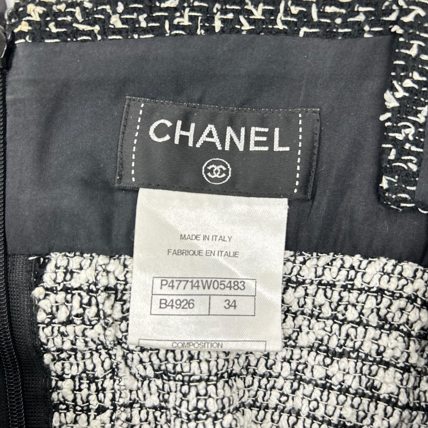 CHANEL シャネル P47714 ココマーク ツイードキャミトップス トップス