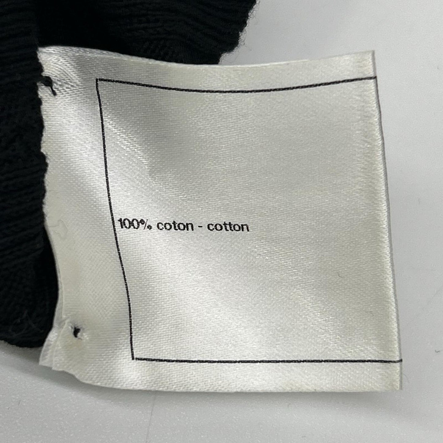 CHANEL シャネル P47978 ブラック ココマーク ノースリーブリブニット トップス