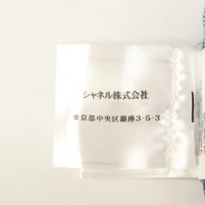 CHANEL シャネル 【美品/国内正規】P47802W05474 ココマークリベット シアーストライプ デニム ショートパンツ ボトムス