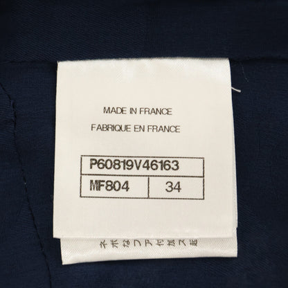 CHANEL シャネル 【美品/国内正規】P60819V46163 ココマーク刺繍 ホルターネック ワンピース