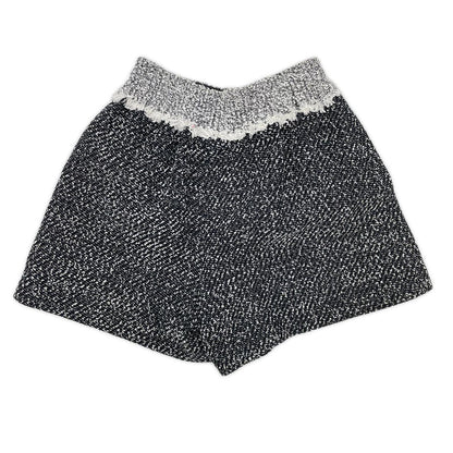 CHANEL シャネル P47854 ココマーク ウエストゴム ツイードショーツ ボトムス