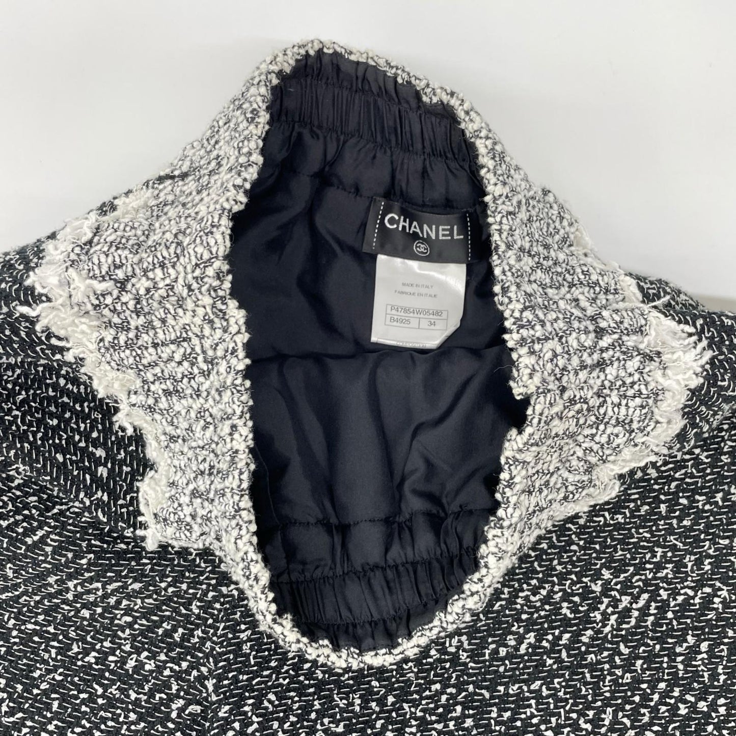 CHANEL シャネル P47854 ココマーク ウエストゴム ツイードショーツ ボトムス