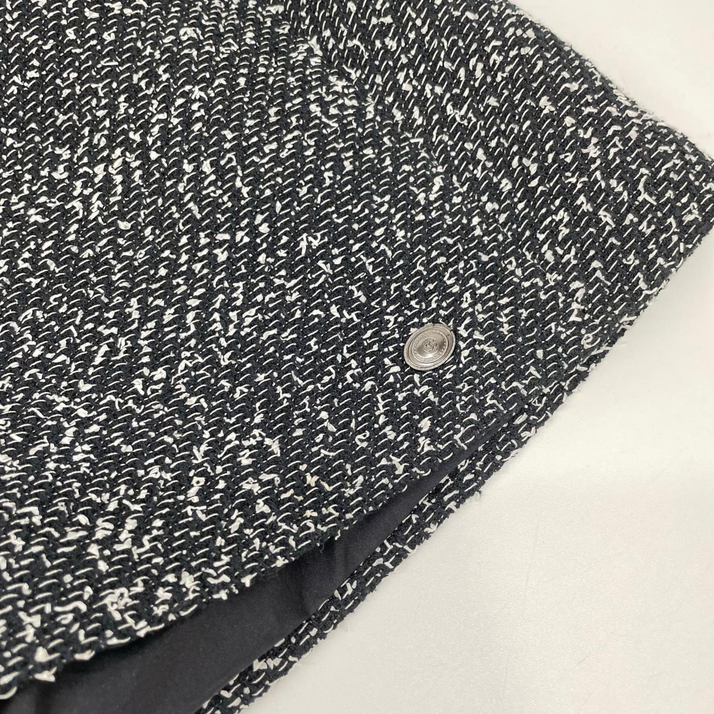 CHANEL シャネル P47854 ココマーク ウエストゴム ツイードショーツ ボトムス