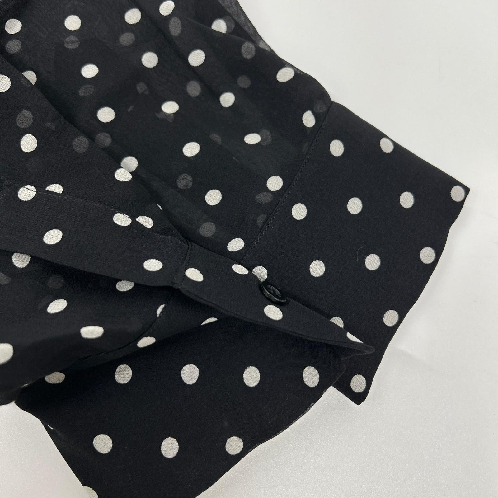 Christian Dior クリスチャンディオール 8E21020A1680 Bee刺繍 シルク ドット オールインワン オーバーオール オールインワン