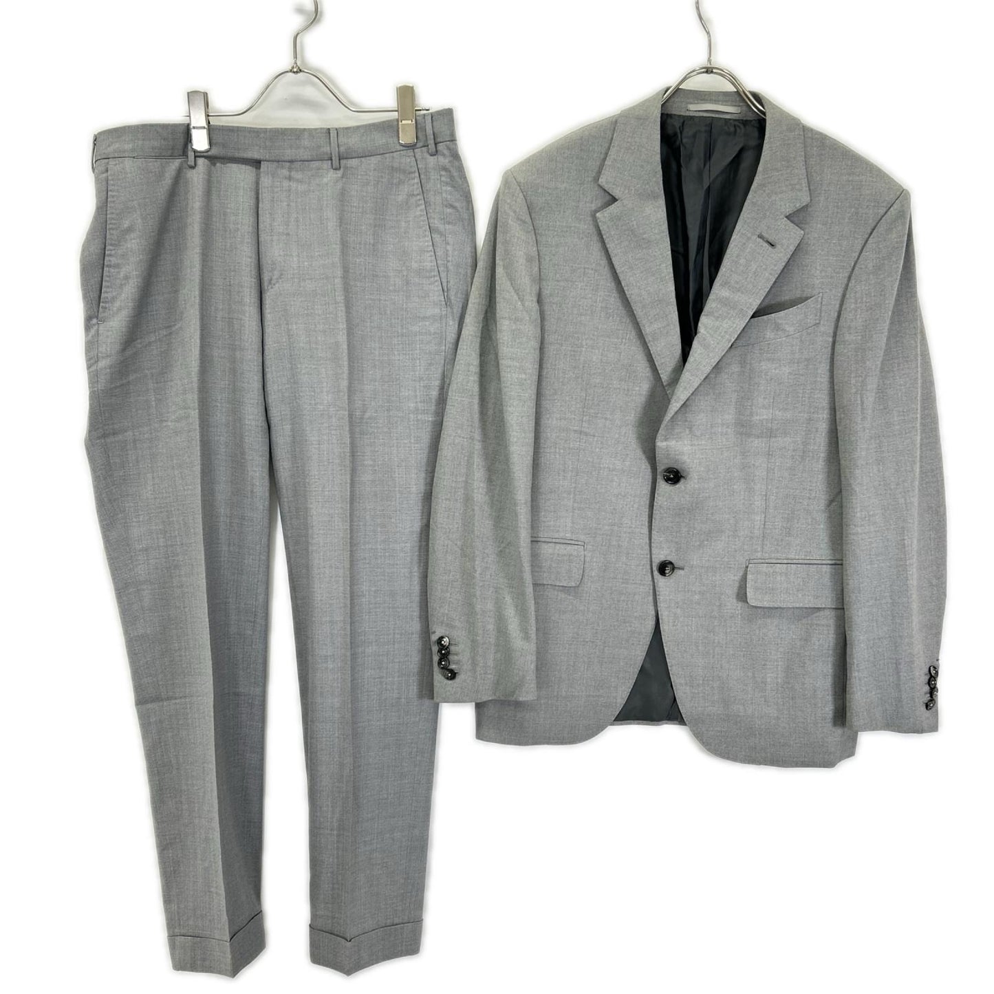 Ermenegildo Zegna エルメネジルドゼニア 622518 Milano Easy グレー セットアップスーツ スーツ セットアップ