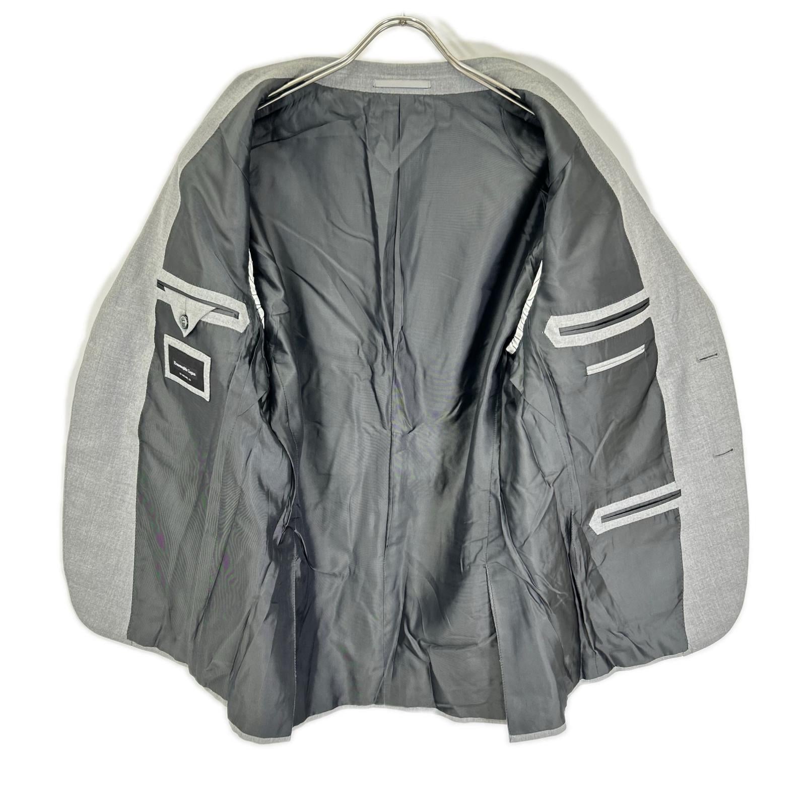Ermenegildo Zegna エルメネジルドゼニア 622518 Milano Easy グレー セットアップスーツ スーツ セットアップ