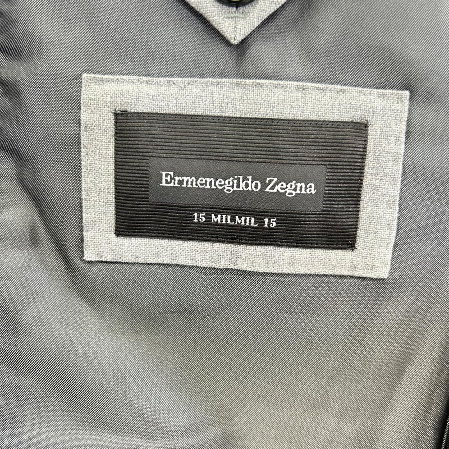 Ermenegildo Zegna エルメネジルドゼニア 622518 Milano Easy グレー セットアップスーツ スーツ セットアップ