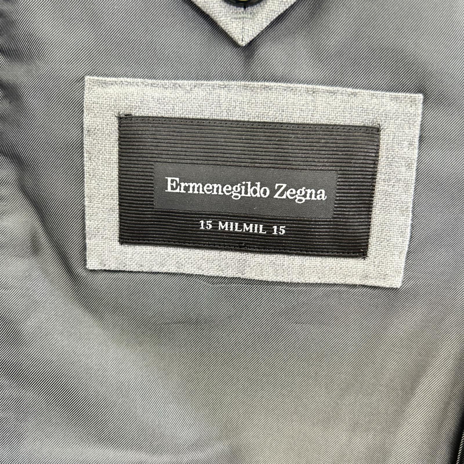 Ermenegildo Zegna エルメネジルドゼニア 622518 Milano Easy グレー セットアップスーツ スーツ セットアップ