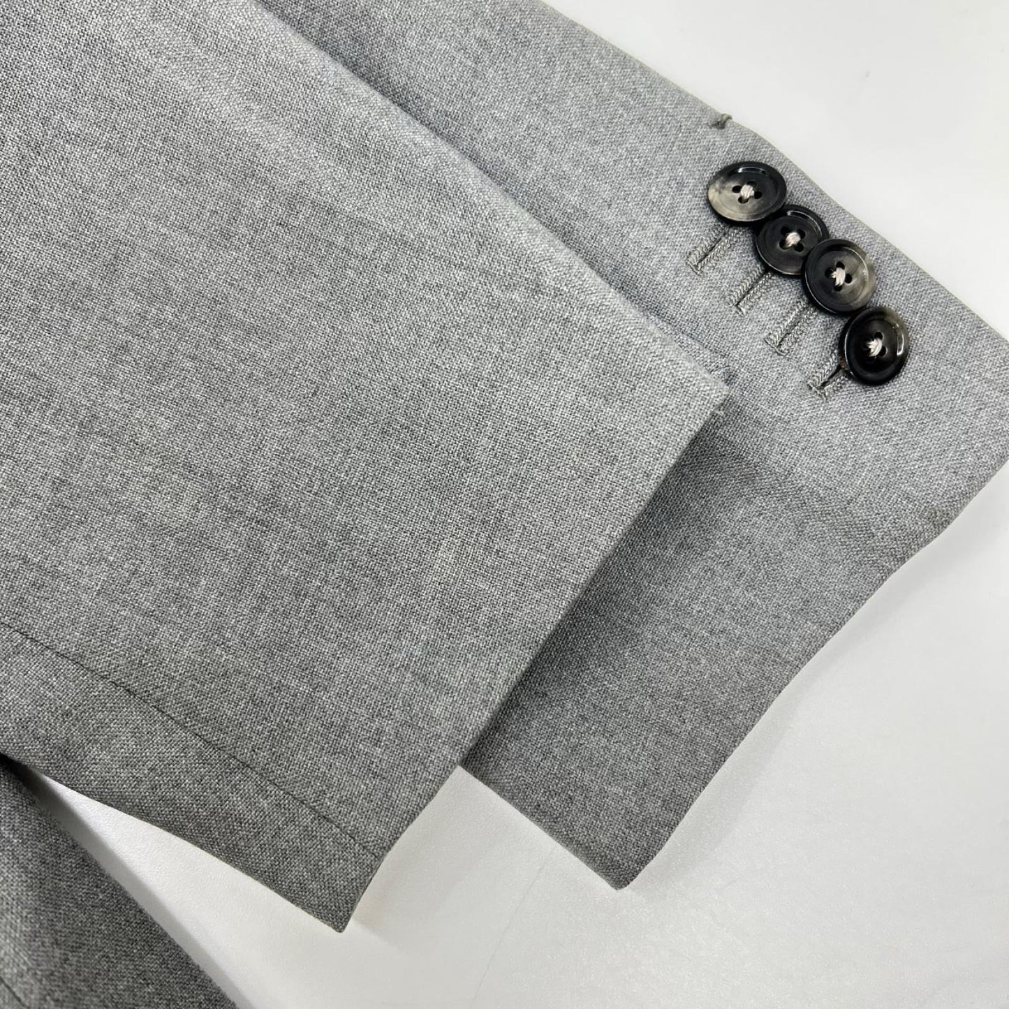 Ermenegildo Zegna エルメネジルドゼニア 622518 Milano Easy グレー セットアップスーツ スーツ セットアップ