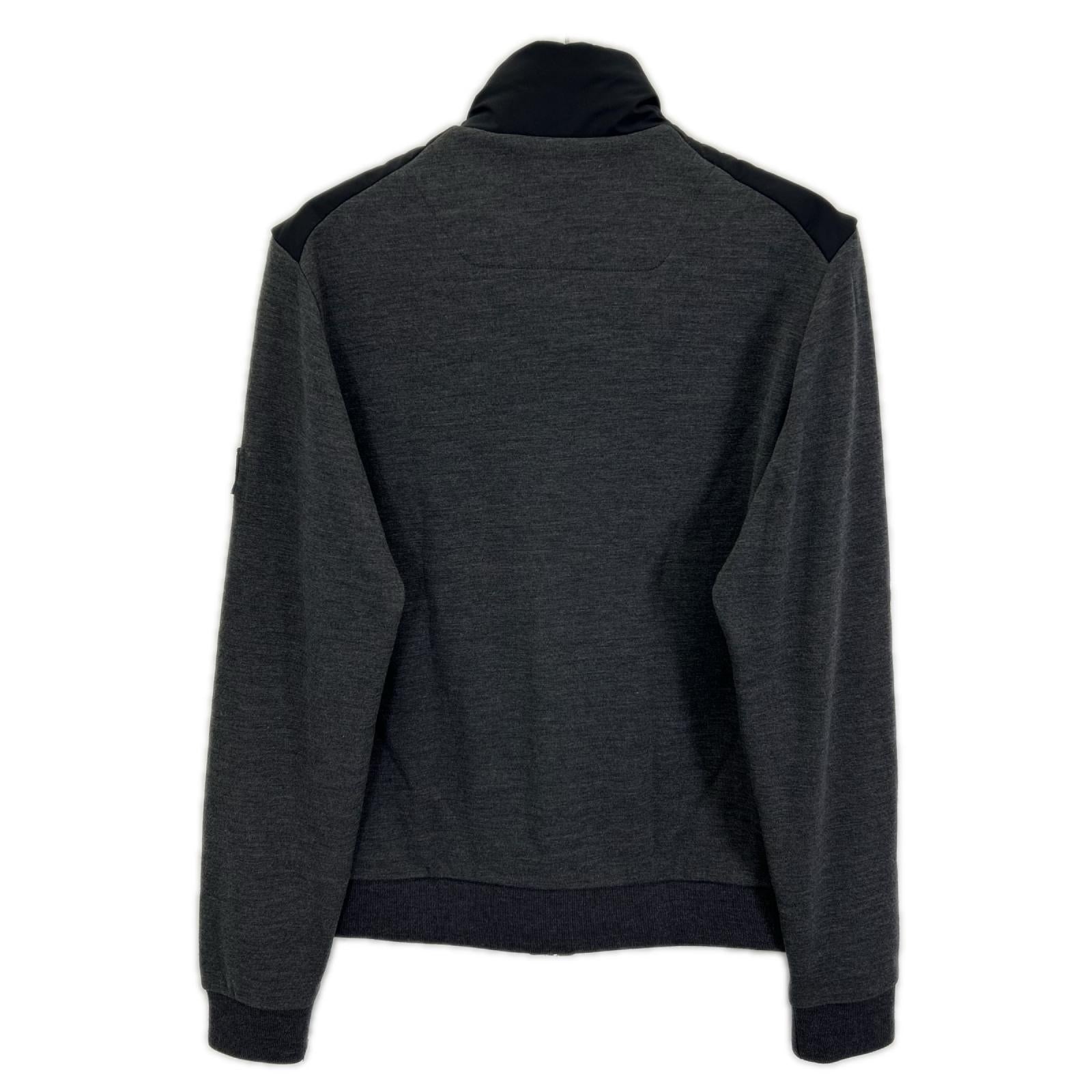 Z Zegna ジーゼニア TECHMERINO グレー 中綿 スタンドカラー ジップアップジャケット ジャケット