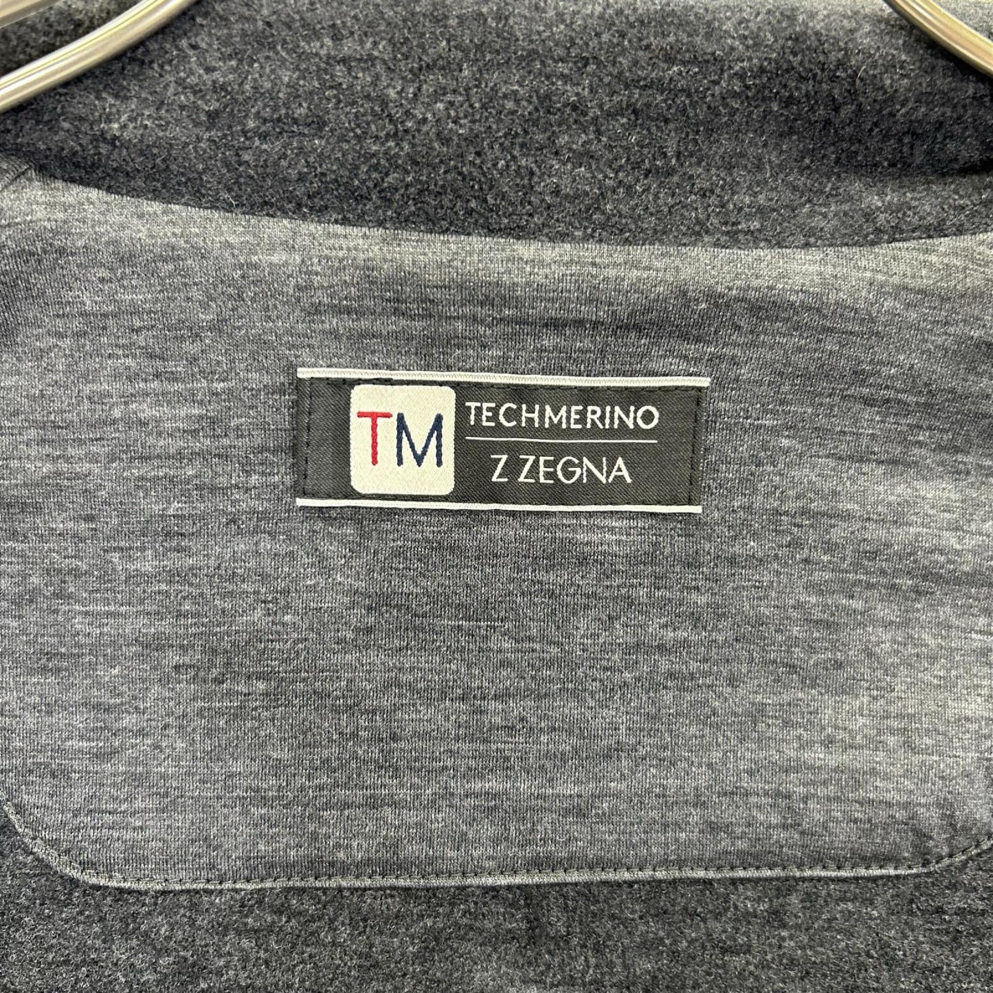 Z Zegna ジーゼニア TECHMERINO グレー 中綿 スタンドカラー ジップアップジャケット ジャケット