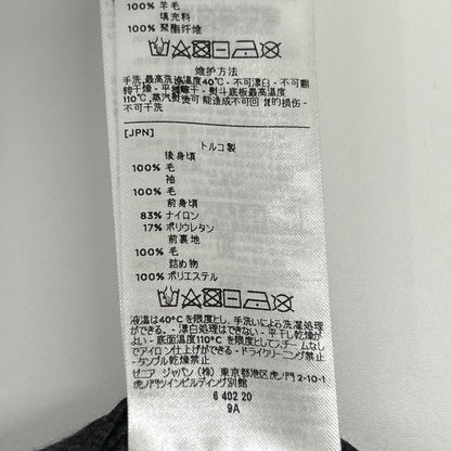 Z Zegna ジーゼニア TECHMERINO グレー 中綿 スタンドカラー ジップアップジャケット ジャケット
