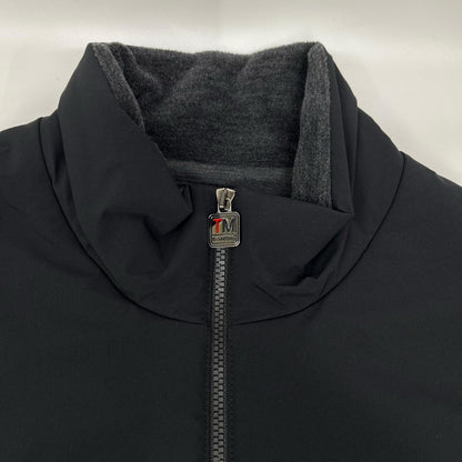 Z Zegna ジーゼニア TECHMERINO グレー 中綿 スタンドカラー ジップアップジャケット ジャケット