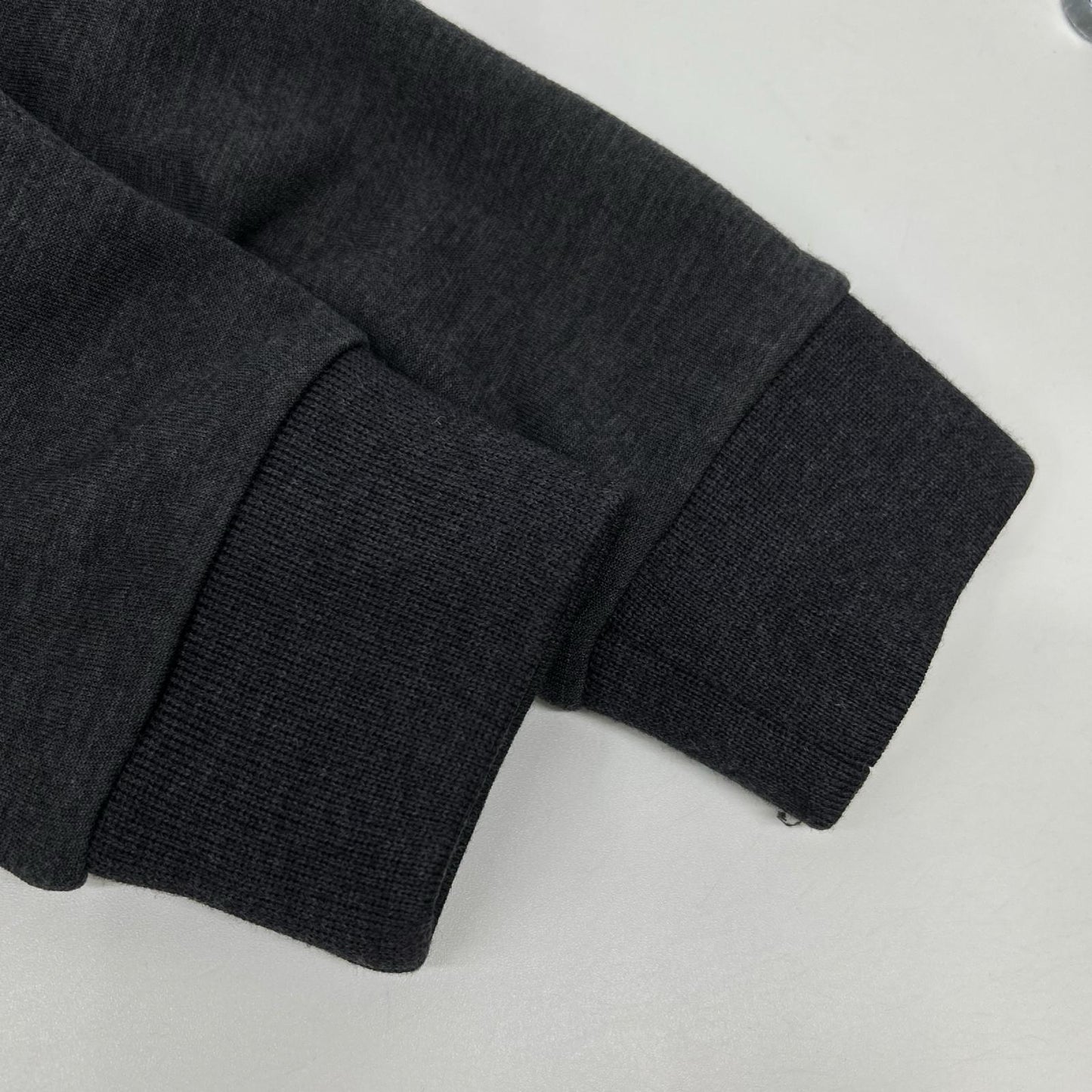 Z Zegna ジーゼニア TECHMERINO グレー 中綿 スタンドカラー ジップアップジャケット ジャケット