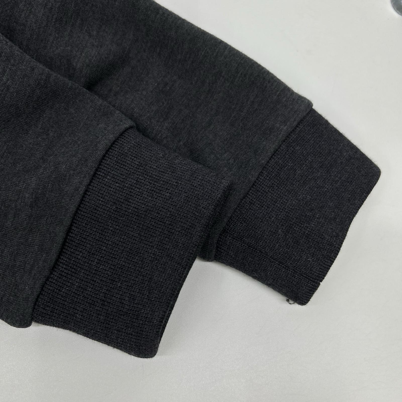 Z Zegna ジーゼニア TECHMERINO グレー 中綿 スタンドカラー ジップアップジャケット ジャケット