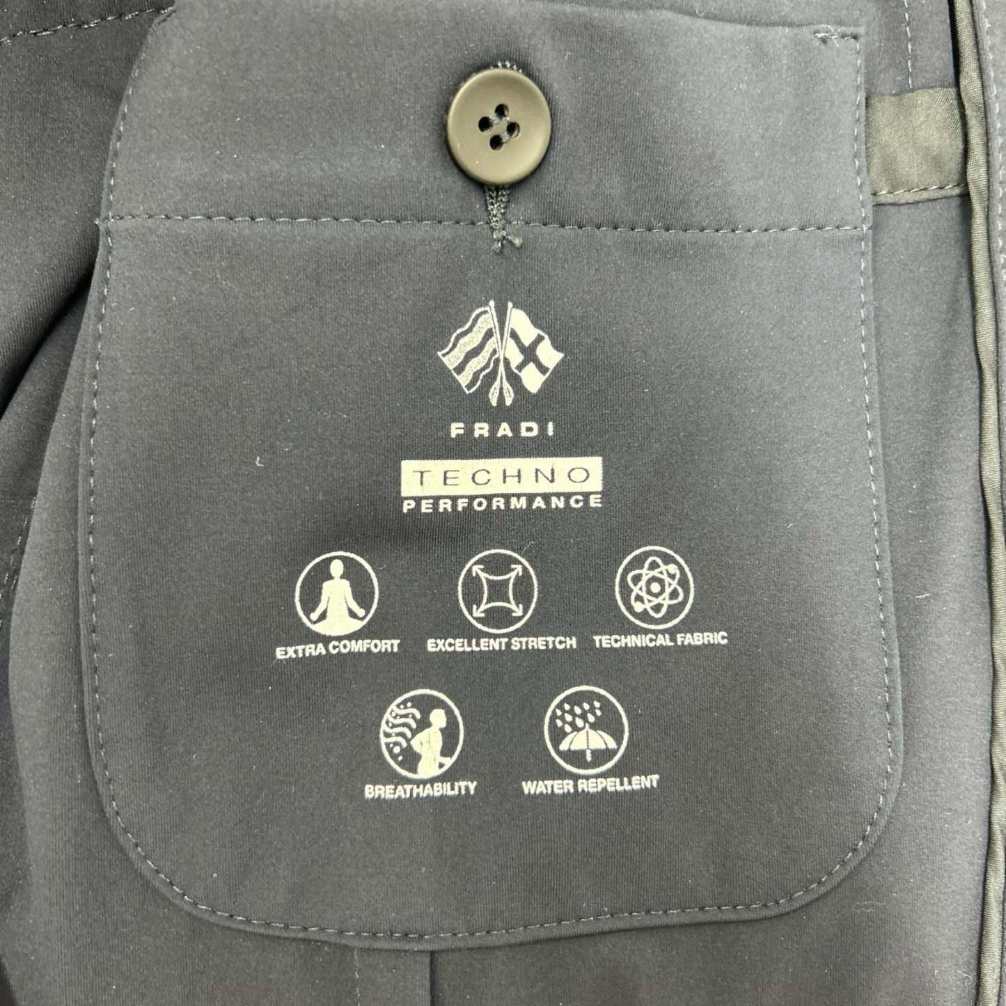 FRADI フラディ TN5412 SYT.JACKET/ST.PANT ネイビー セットアップ スーツ セットアップ