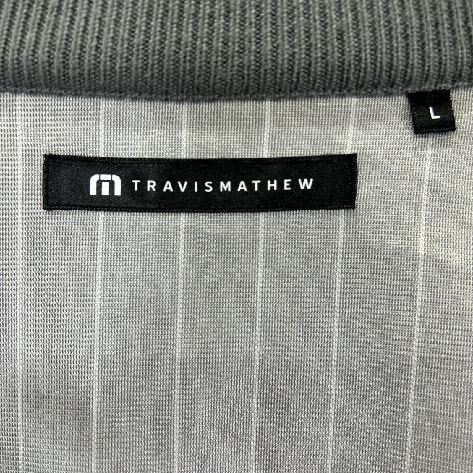 Travis Mathew トラヴィスマシュー 7AK039 グレー ハイブリッド ニットインサレーション ジャケット ジャケット