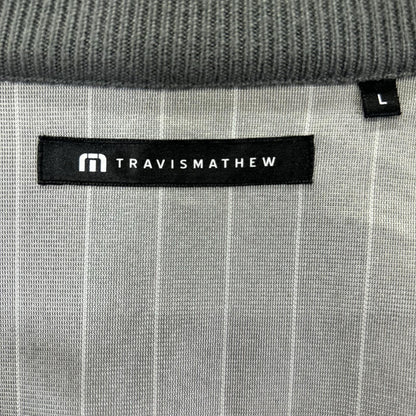 Travis Mathew トラヴィスマシュー 7AK039 グレー ハイブリッド ニットインサレーション ジャケット ジャケット