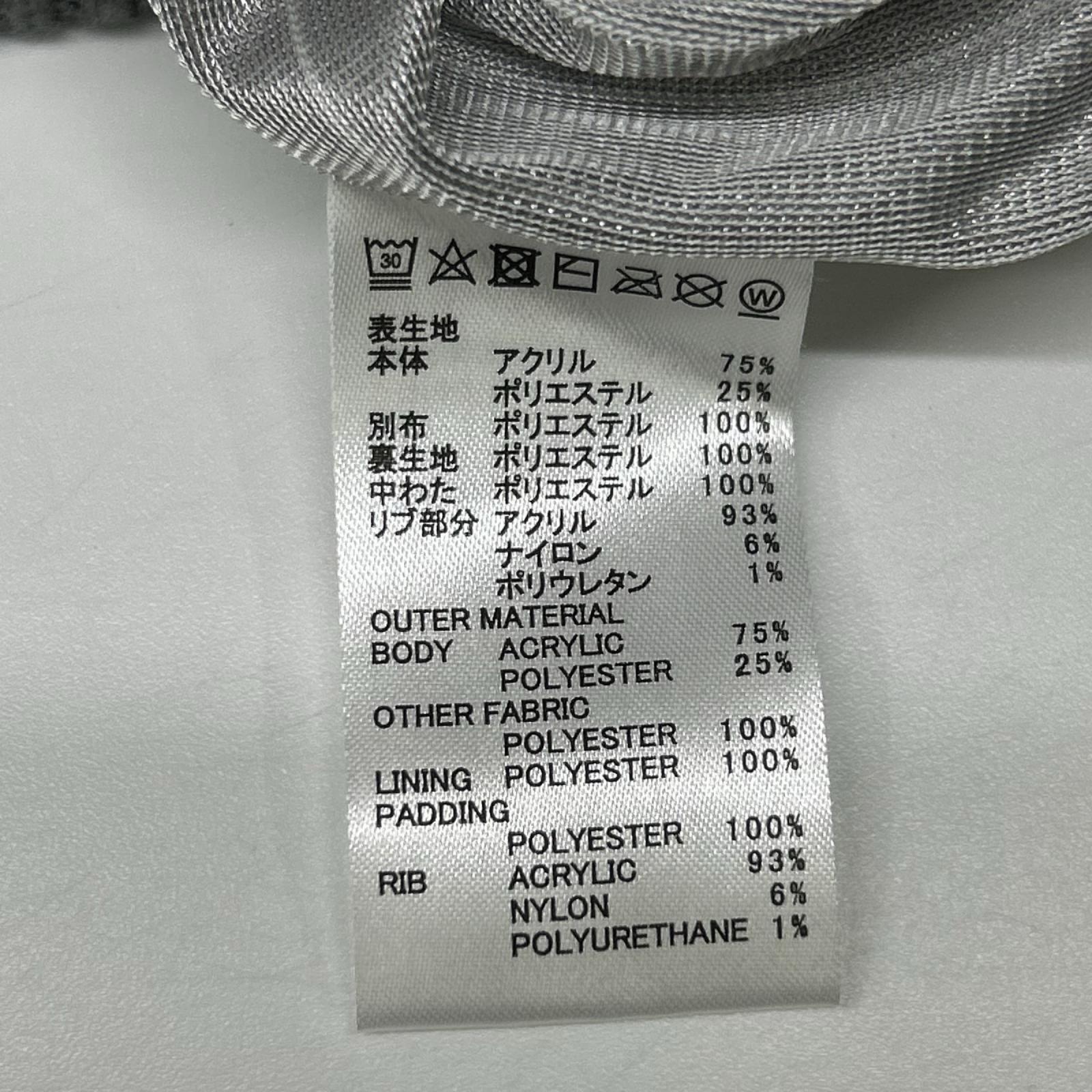 Travis Mathew トラヴィスマシュー 7AK039 グレー ハイブリッド ニットインサレーション ジャケット ジャケット