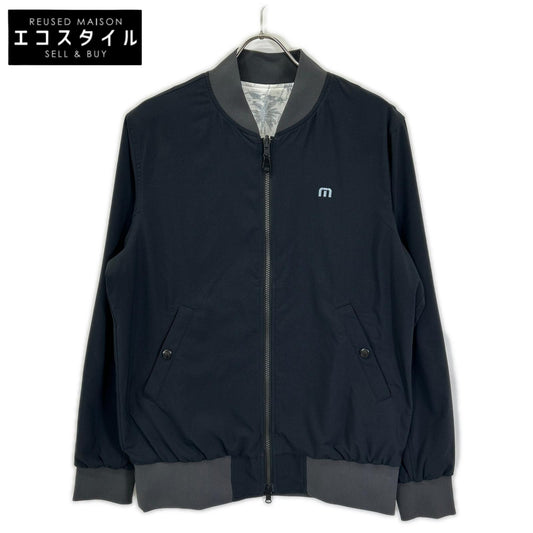 Travis Mathew トラヴィスマシュー 7AJ061 ブラック×パームツリー リバーシブルボンバージャケット ジャケット