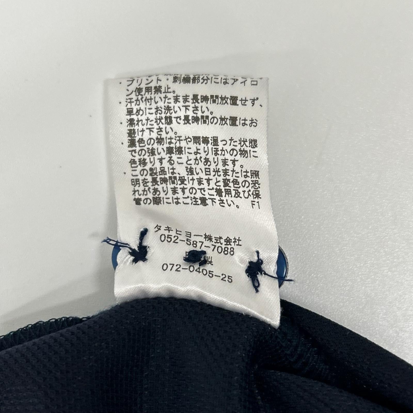 G/FORE ジーフォア 073214001-85 ネイビー ロゴ刺繍 カノコポロシャツ トップス