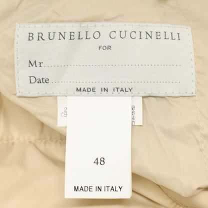 BRUNELLO CUCINELLI ブルネロクチネリ 【新品同様/国内正規】M221P129 カシミヤ/ナイロン リバーシブル ダウン ベスト
