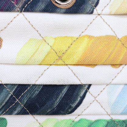 CHANEL シャネル 19番 ペイントシリーズ コロラマ マルチカラー キャンバスチェーン ミニトートバッグ ショルダーバッグ