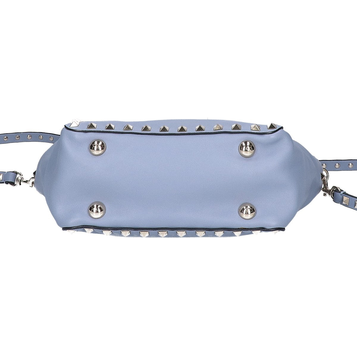 Valentino Garavani ヴァレンティノガラヴァーニ 美品 ロックスタッズ 2WAY ミニトートバッグ ハンドバッグ