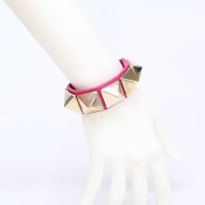 VALENTINO ヴァレンティノ ロックスタッズ レザー ブレスレット
